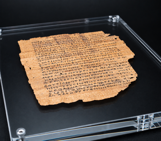 Papyrus 66 (𝒫66) Manuscript Replica | John 1 — The Prologue | MS x SM