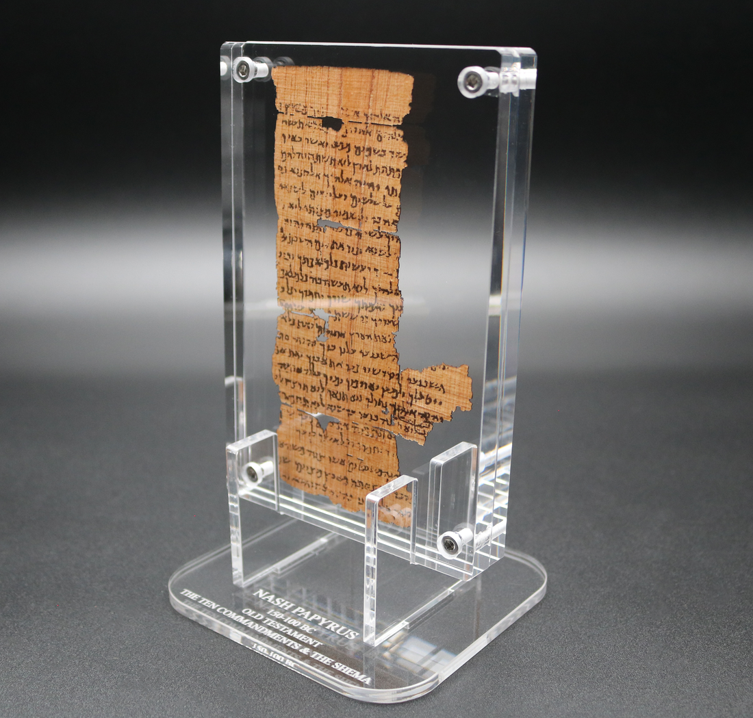The Nash Papyrus: The Oldest Copy of the Ten Commandments