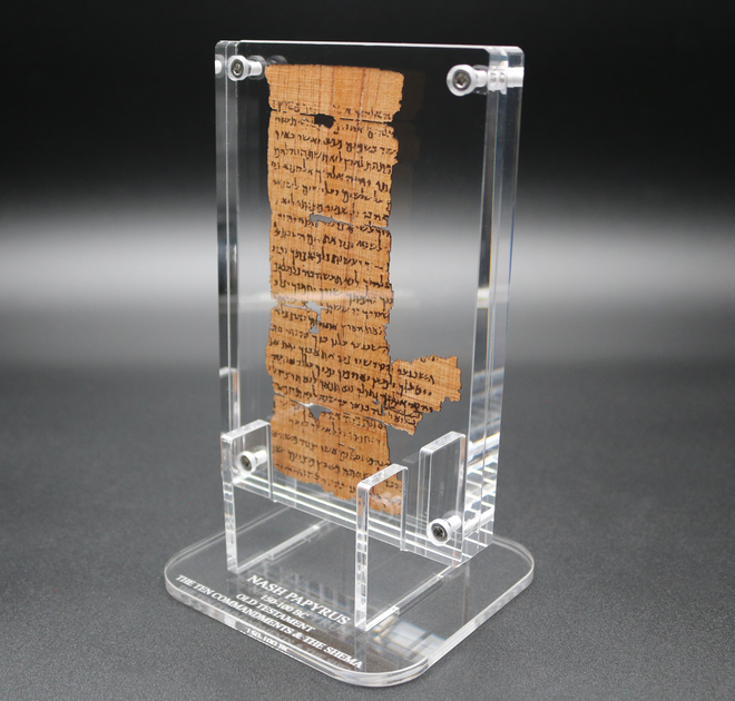 The Nash Papyrus: The Oldest Copy of the Ten Commandments