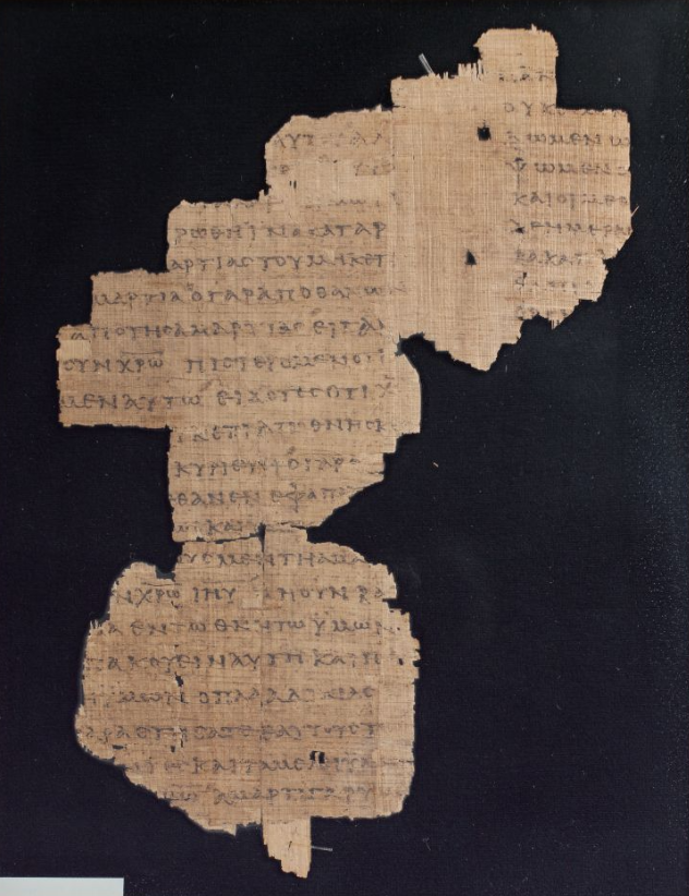 PREORDER: Papyrus 46 (𝒫46) Manuscript Replica | Romans 5:17–6:14 & 1 Thessalonians 5:5–28 | 8×10 Screw-Down Acrylic Display
