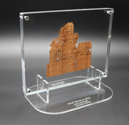 Rylands Greek Papyrus 6 – Nicene Creed | Floating Acrylic Frame
