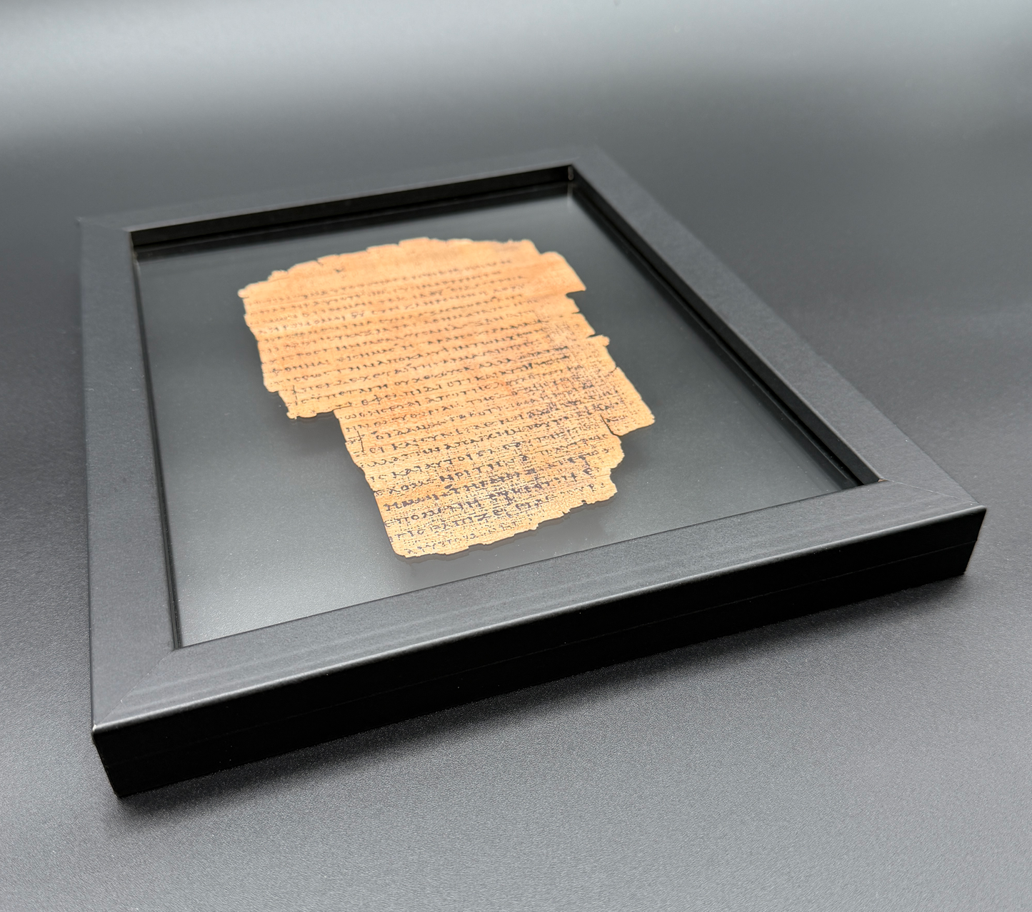 Papyrus 46 (𝒫46) Manuscript Replica | Romans 8 | Front & Back Glass Display