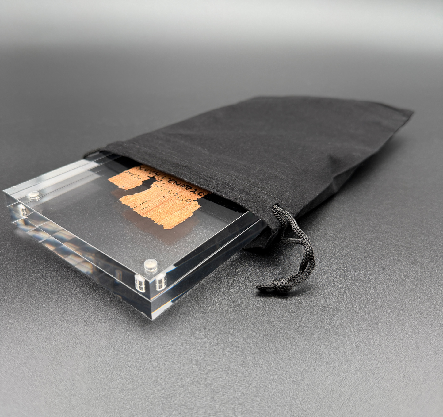 Papyrus 52 (P52) Manuscript Replica | Floating Acrylic Frame