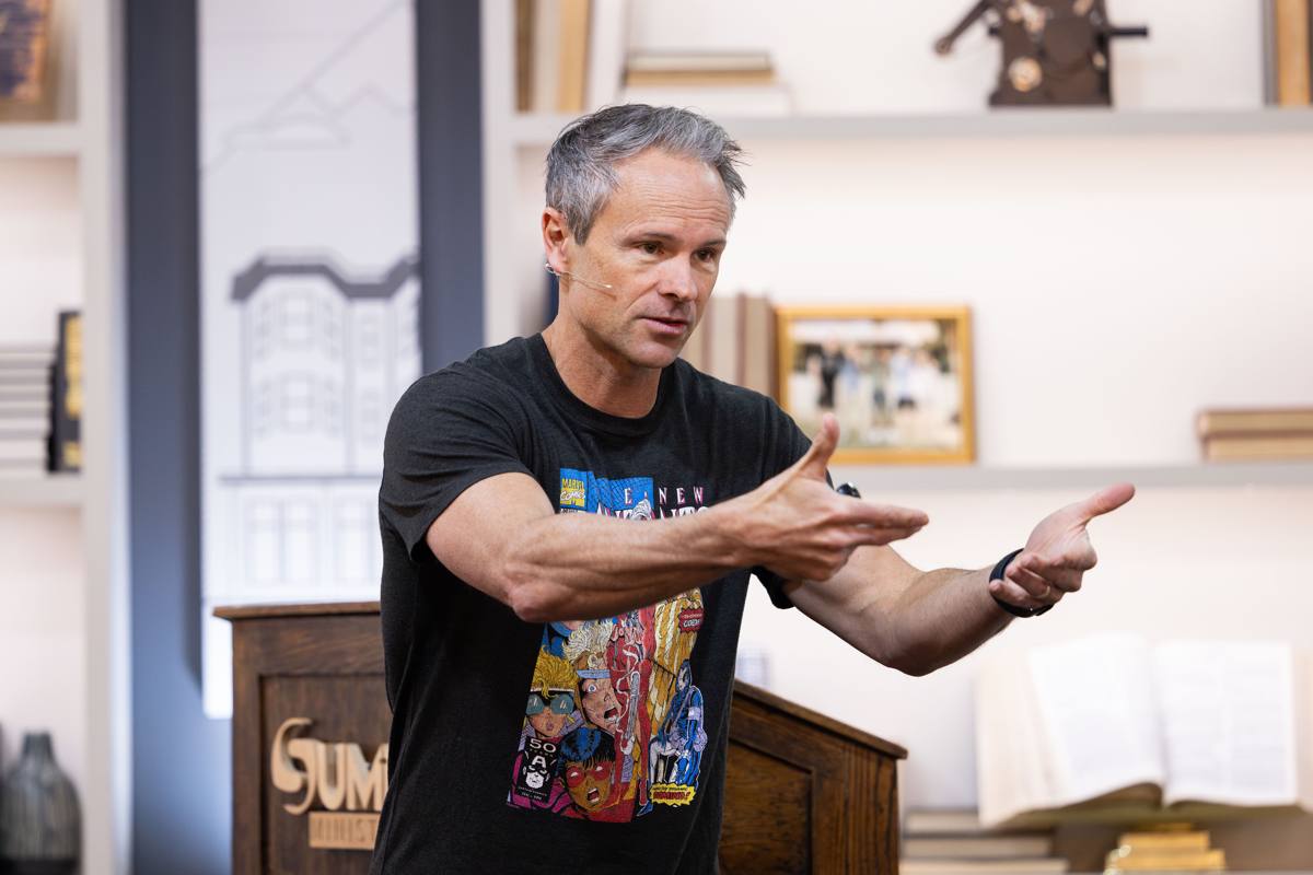 Sean McDowell teaching
